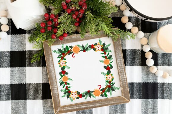 Christmas Frame Festive New Year s