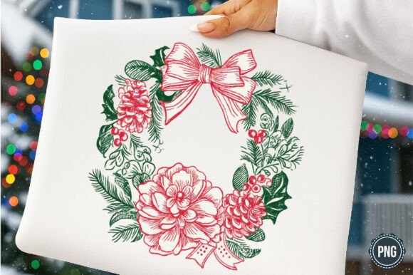 Christmas Line Art Png: Minimalist Illustrations for Crafters