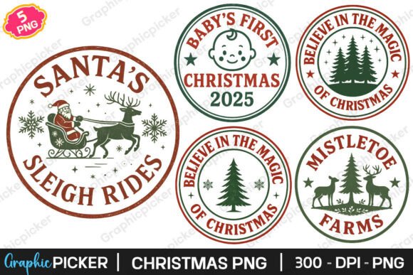Christmas Stamp Clipart, Christmas PNG: A Creator’s Review for Illustrations