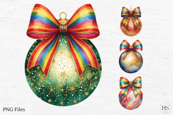 Coquette Christmas Ball, Gold Christmas: A Designer’s Review of This Illustrations Asset