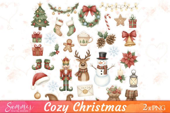 Cozy Christmas Sticker Sheet Review: A Designer’s Take on Holiday Illustrations