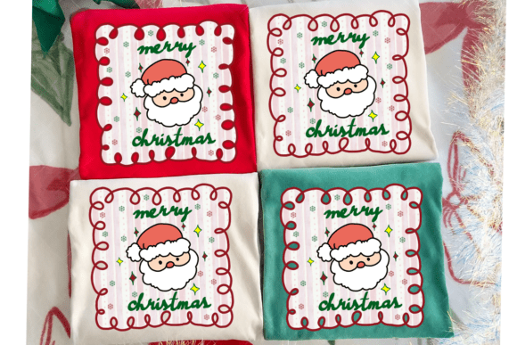 Cute Santa Merry Christmas PNG Review: Illustrations for Handmade Business