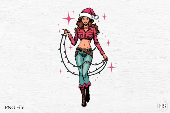 Girly Western Christmas, Pink Christmas Embroidery Review