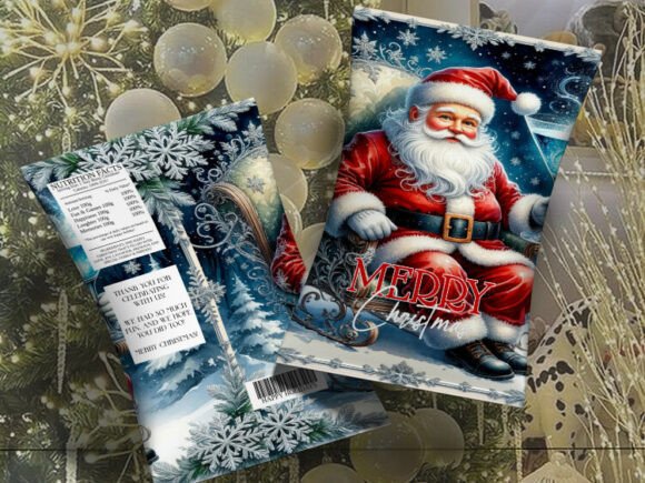 Merry Christmas Santa Chips Bag Design: A Practical Review for Illustrations and Digital Sellers