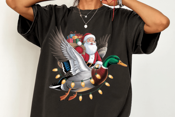 Santa Riding Duck Christmas PNG: A Practical Review for Crafters and Illustrations